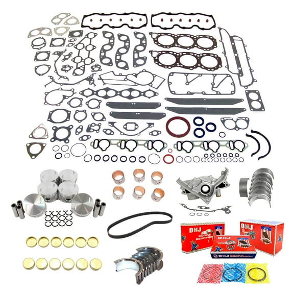 DNJ EK616CM Master Engine Rebuild Kit Fits Cars & Trucks 1994-1995 Nissan D21 Pathfinder Pickup 3.0L SOHC V6 12V 181cid VG30E
