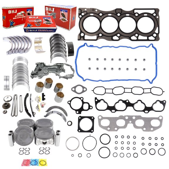 DNJ EK660M Master Engine Rebuild Kit Fits Cars & Trucks 2008-2012 Nissan Rogue 2.5L L4 16V DOHC
