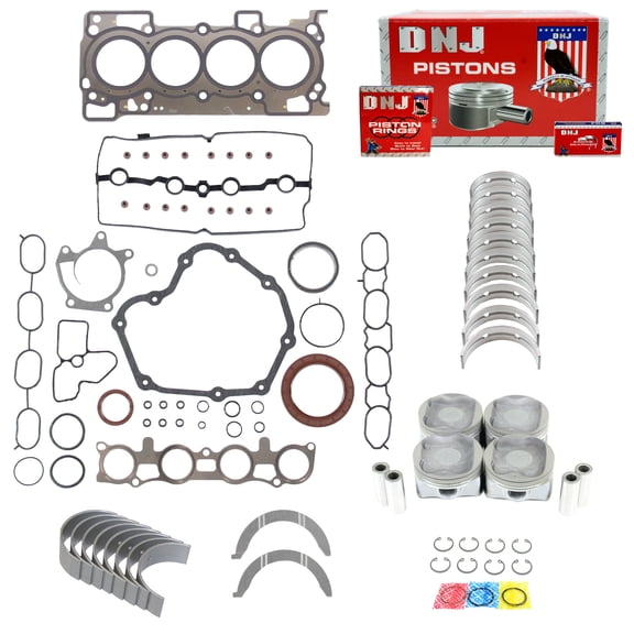 DNJ EK674 Engine Rebuild Kit Fits Cars & Trucks 2013-2019 Nissan Sentra 1.8L L4 1798cc 16V DOHC