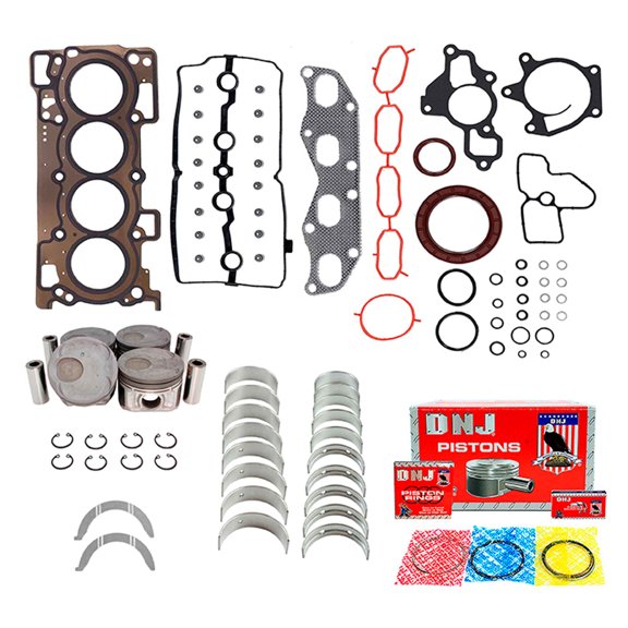 DNJ EK678 Engine Rebuild Kit Fits Cars & Trucks 2011-2017 Nissan Juke Sentra 1.6L L4 16V DOHC 1618cc