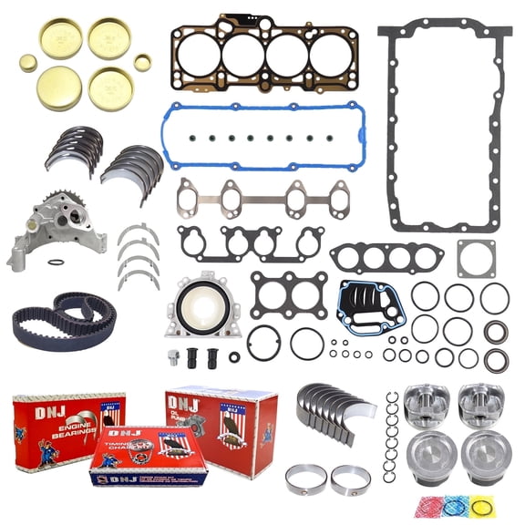 DNJ EK809AM Master Engine Rebuild Kit Fits Cars & Trucks 1998-2001 Volkswagen Beetle Golf Jetta 2.0L SOHC L4 8V 121cid AEG