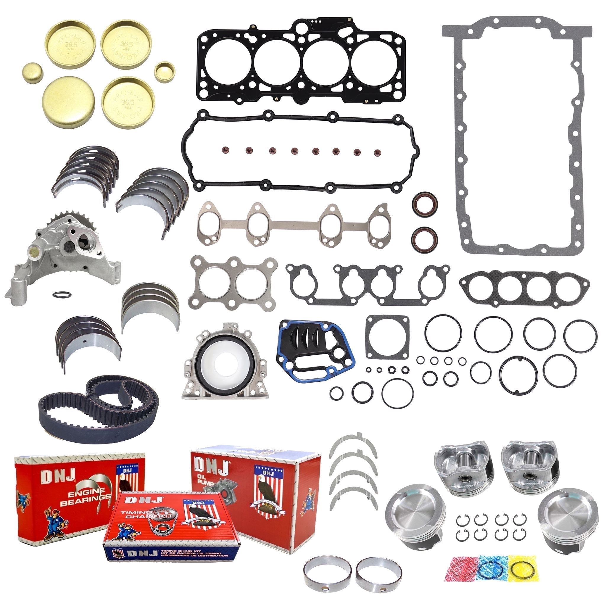 DNJ EK811AM Master Engine Rebuild Kit Fits Cars & Trucks 2001-2006 ...