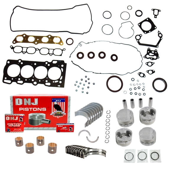 DNJ EK916 Engine Rebuild Kit Fits Cars & Trucks 2000-2006 Pontiac Toyota Celica Corolla Matrix Vibe 1.8L DOHC L4 16V 1795cc 2ZZGE VIN L