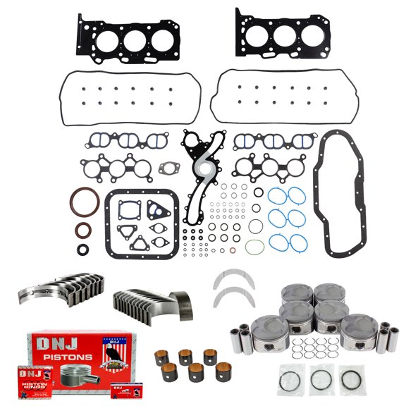 DNJ EK931 Engine Rebuild Kit Fits Cars & Trucks 2006-2015 Lexus IS250 2.5L V6 2499cc 24V DOHC