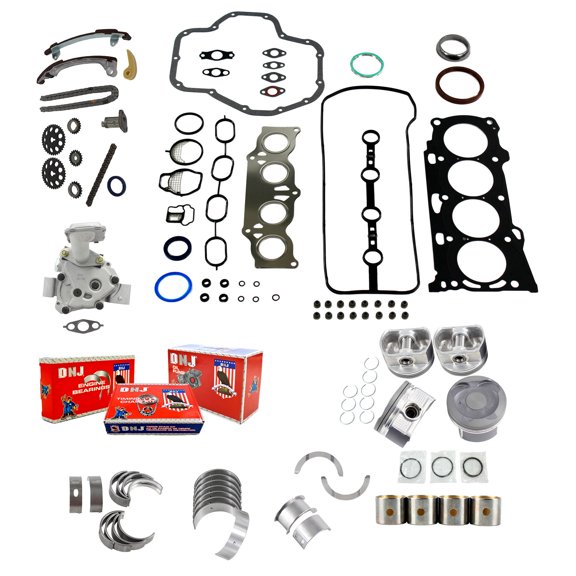 DNJ EK932HM Master Engine Rebuild Kit Fits Cars & Trucks 07-11 Toyota Camry 2.4L L4 2362cc 16V DOHC