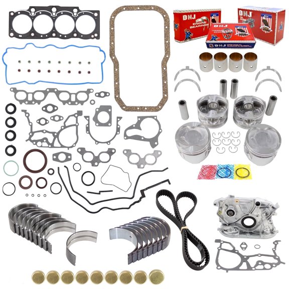 DNJ EK940M Master Engine Rebuild Kit Fits Cars & Trucks 1990-1995 Toyota Celica MR2 2.2L DOHC L4 16V 2164cc 5SFE