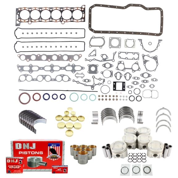 DNJ EK942 Engine Rebuild Kit Fits Cars & Trucks 86-92 Toyota Cressida Supra 3.0L DOHC L6 24V 2954cc 7MGE