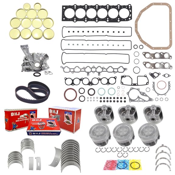 DNJ EK952M Master Engine Rebuild Kit Fits Cars & Trucks 1998-2005 Lexus Toyota GS300 IS300 SC300 Supra 3.0L DOHC L6 24V 2997cc 2JZGE