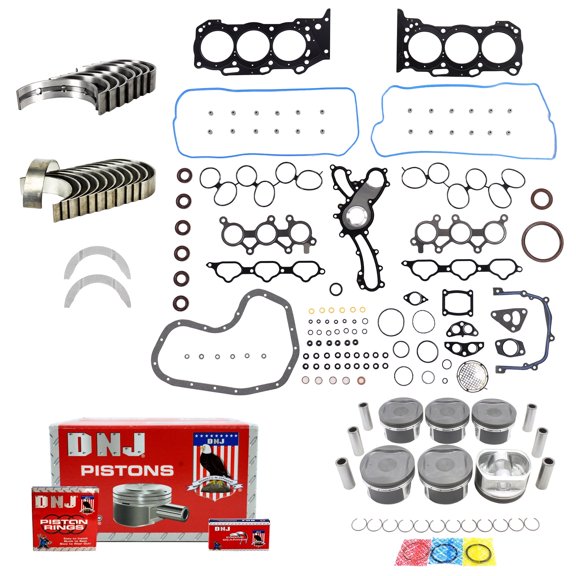 DNJ EK964 Engine Rebuild Kit Fits Cars & Trucks 2006-2013 Lexus GS350 GS450h IS350 3.5L V6 24V DOHC