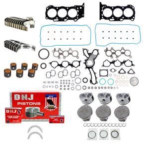 DNJ EK968 Engine Rebuild Kit Fits Cars & Trucks 2005-2015 Lexus Toyota Avalon Camry ES350 Highlander RAV4 RX350 Sienna Venza 3.5L DOHC V6 24V 3456cc 2GRFE