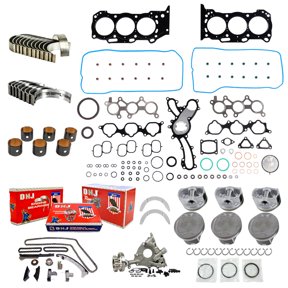 DNJ EK968M Master Engine Rebuild Kit Fits Cars & Trucks 2005-2015 Lexus Toyota Avalon Camry ES350 Highlander RAV4 RX350 Sienna Venza 3.5L DOHC V6 24V 3456cc 2GRFE