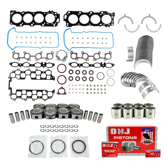 DNJ EK973 Engine Rebuild Kit Fits Cars & Trucks 01-10 Lexus LS430 4.3L 32V V8 DOHC