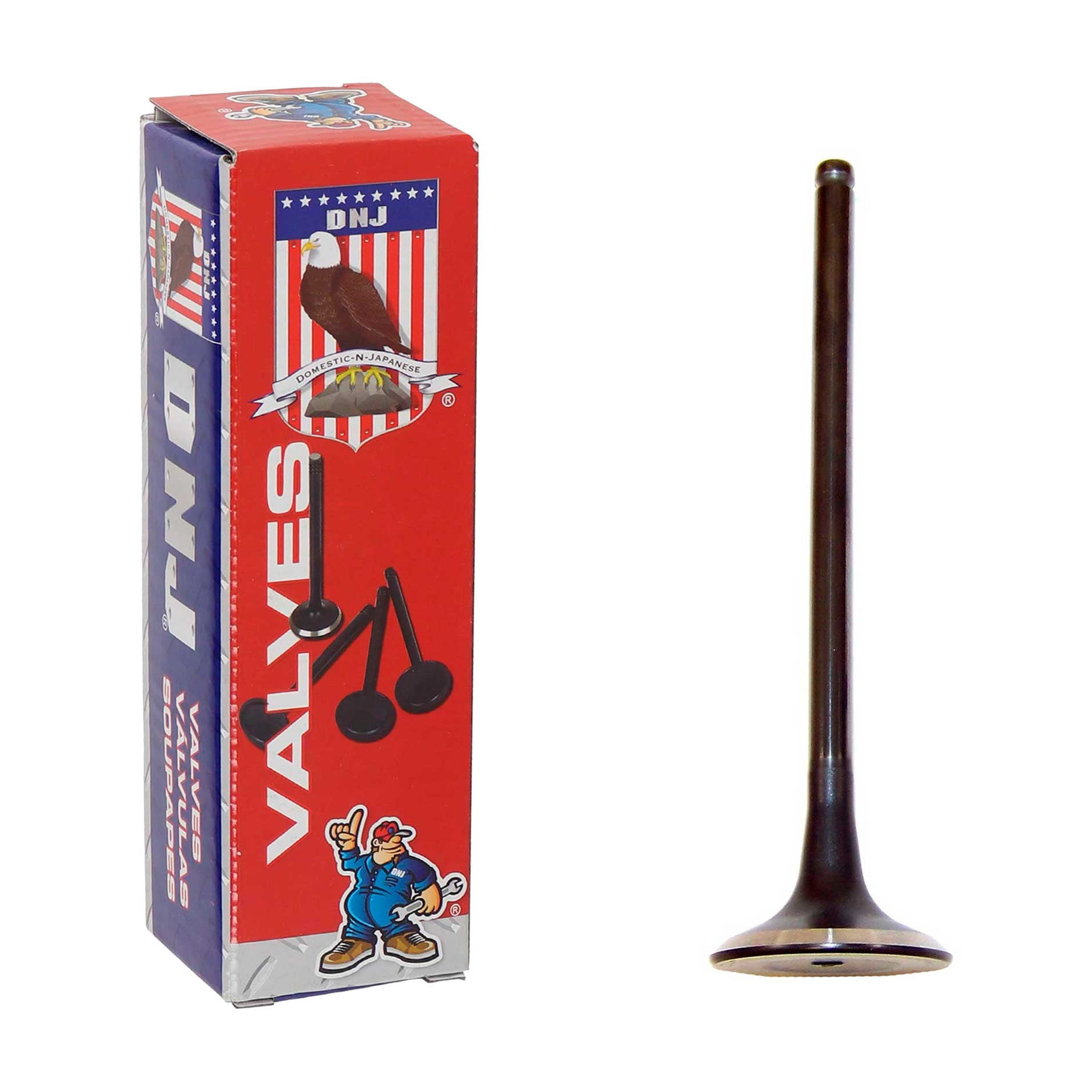 DNJ EV168 Engine Cylinder Head Valve Train Exhaust Valve
