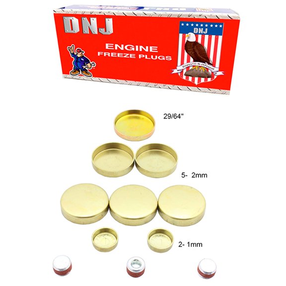 DNJ FPS1120 Expansion Plug Kit Fits Cars & Trucks Specialty Parts 87-06 Jeep Cherokee 4.0L L6 OHV