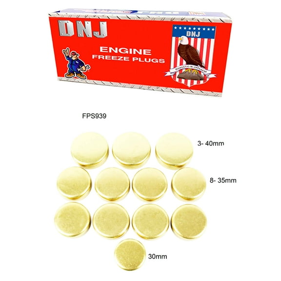 DNJ FPS939 Expansion Plug Kit Fits Cars & Trucks 94-15 Toyota 4Runner T100 2.7L L4 DOHC 16v