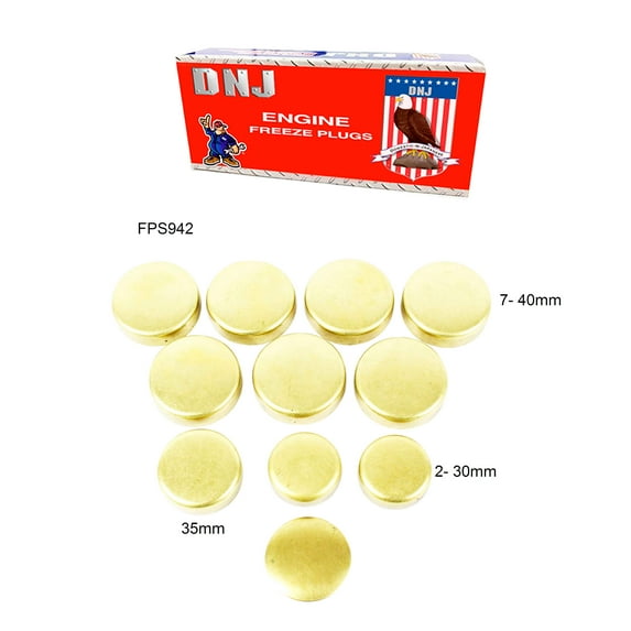 DNJ FPS942 Expansion Plug Kit Fits Cars & Trucks 82-92 Toyota Celica Cressida 2.8L DOHC 12v 24v