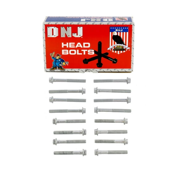 DNJ HBK3131 Head Bolt Kit Fits Cars & Trucks 87-07 Buick Pontiac 6000 2.8L-3.5L V6 OHV 12v