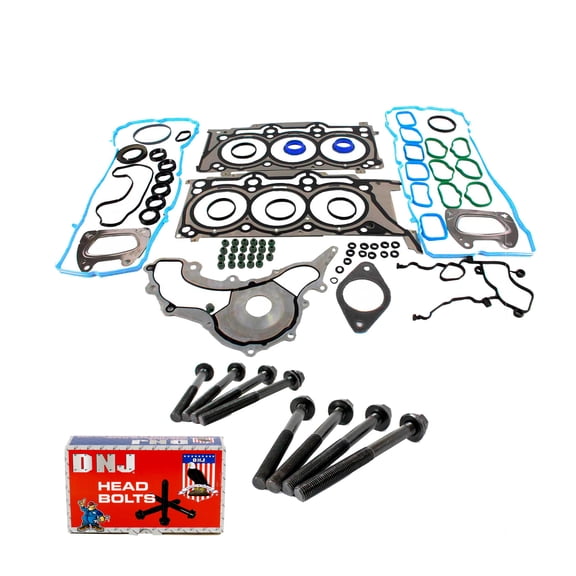 DNJ HGB1169 Cylinder Head Gasket Set Fits Cars & Trucks 11-22 Chrysler Dodge Jeep Ram 3.6L DOHC 24V