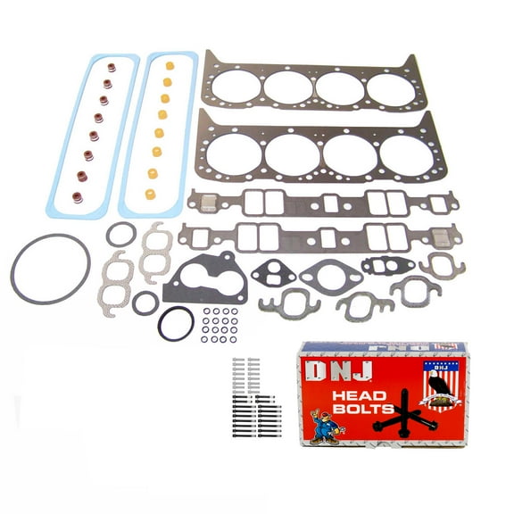 DNJ HGB3103 Cylinder Head Gasket Set Fits Cars & Trucks 87-96 AM General Buick Cadillac 5.7L OHV 16V