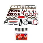 DNJ HGB3144 Cylinder Head Gasket Set with Head Bolt Kit for 1997-2005 Buick, Chevrolet, Oldsmobile, Pontiac 88, Bonneville, Grand Prix 3.8L V6 12V OHV 3800cc