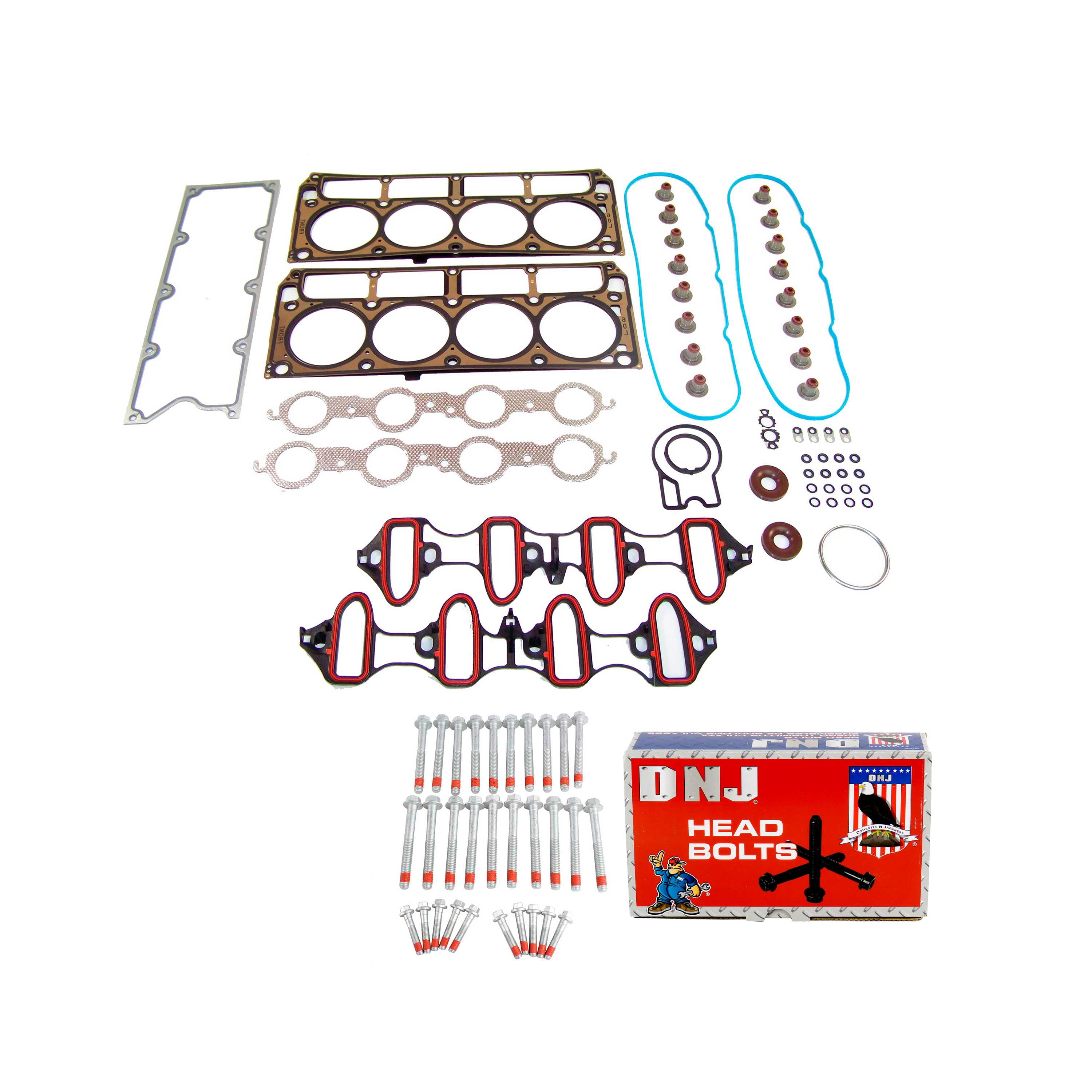 Purchase DNJ Engine Components HGS1120 Head Set In Chino, California - View #8