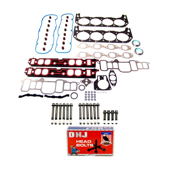 DNJ HGB3174 Cylinder Head Gasket Set Fits Cars & Trucks 96-00 Chevrolet GMC 7.4L OHV 16V