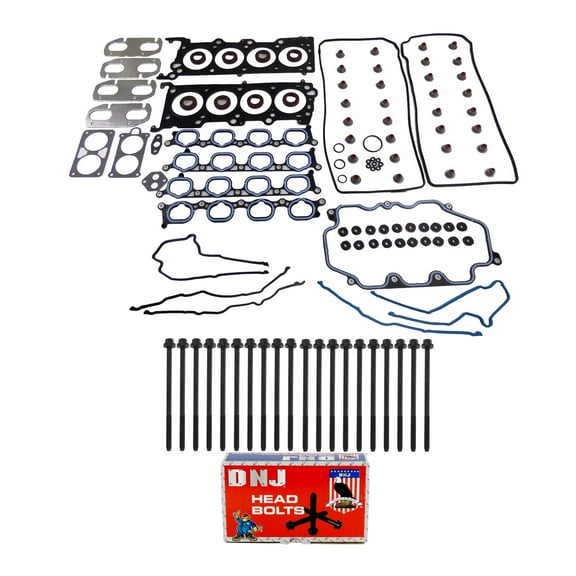 DNJ HGB4171 Cylinder Head Gasket Set Fits Cars & Trucks 96-07 Fitsd Mercury Panoz Qvale 4.6L DOHC