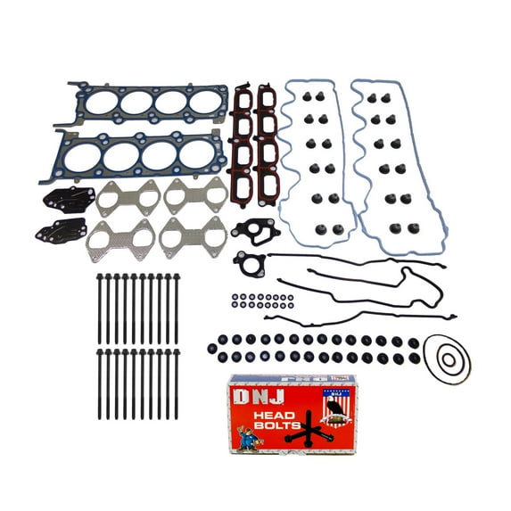 DNJ HGB4174 Cylinder Head Gasket Set Fits Cars & Trucks 07-14 Fitsd Lincoln 5.4L SOHC 24V