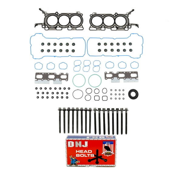 DNJ HGB4198 Cylinder Head Gasket Set Fits Cars & Trucks 07-09 Fitsd Lincoln Mazda Mercury 3.5L DOHC