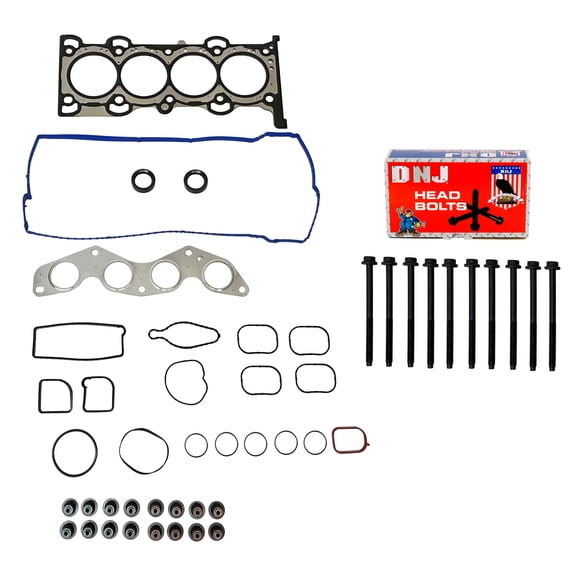 DNJ HGB4393 Cylinder Head Gasket Set with Head Bolt Kit Fits Cars & Trucks 012-22 FORD Ecosport Focus 2.0L 16V L4 DOHC