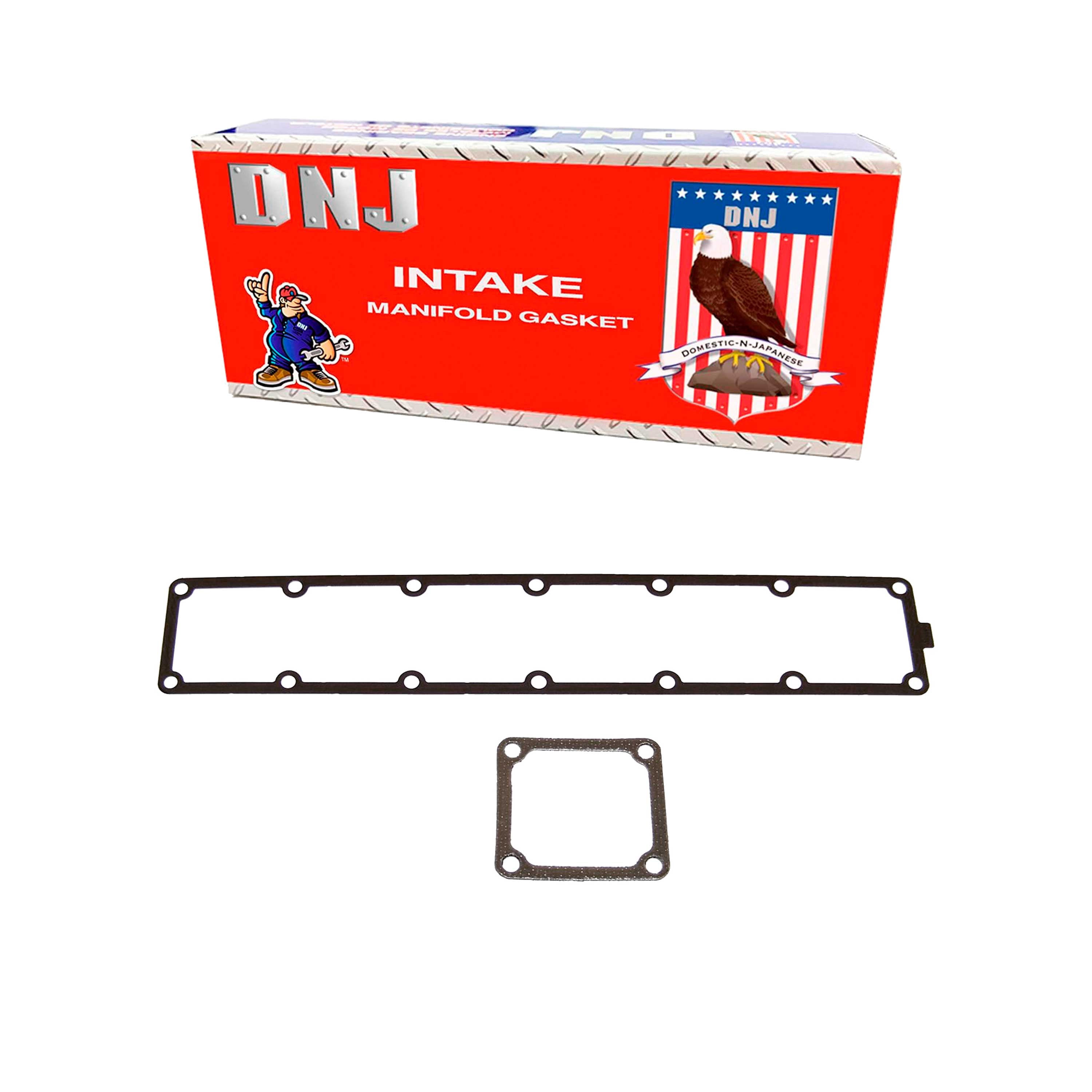DNJ IG1166 Intake Manifold Gasket Fits Cars & Trucks 03-09 Dodge Ram 2500 5.9L L6 OHV 24v VIN 6