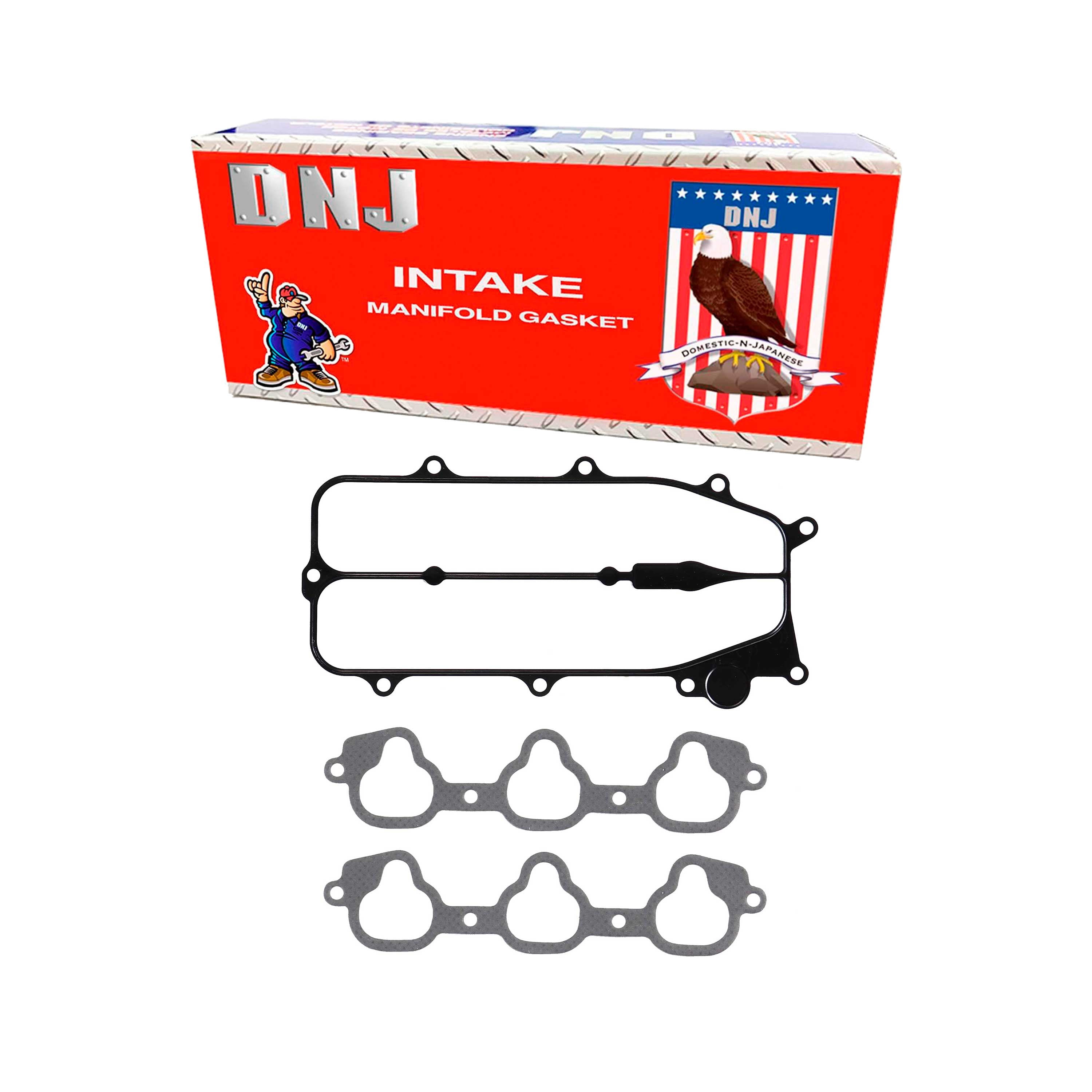DNJ IG281 Intake Manifold Gasket Fits Cars & Trucks 95-97 Honda Accord 2.7L V6 SOHC 24v