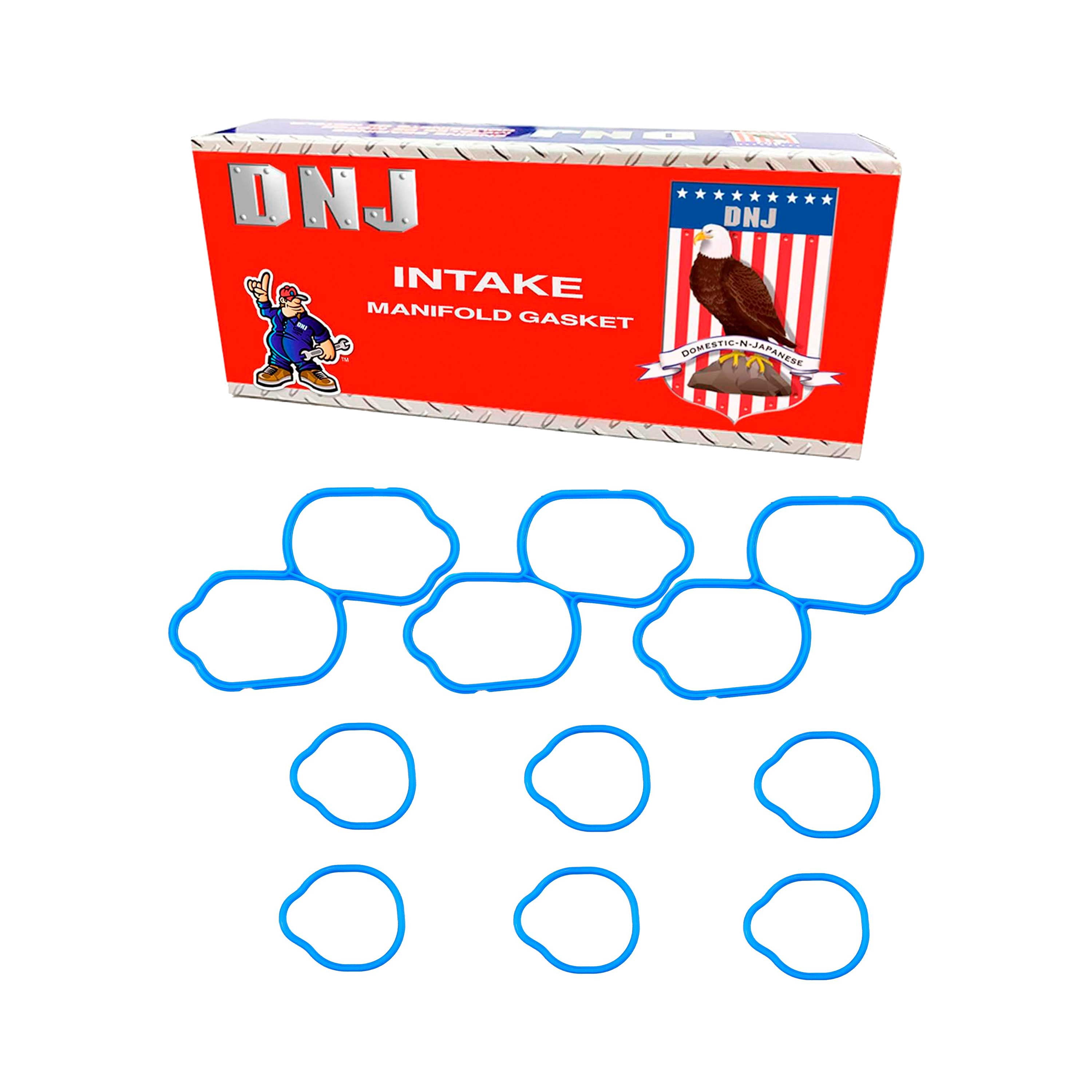 DNJ IG316 Intake Manifold Gasket Fits Cars & Trucks 02-03 Saturn Vue 3.0L V6 DOHC 24v