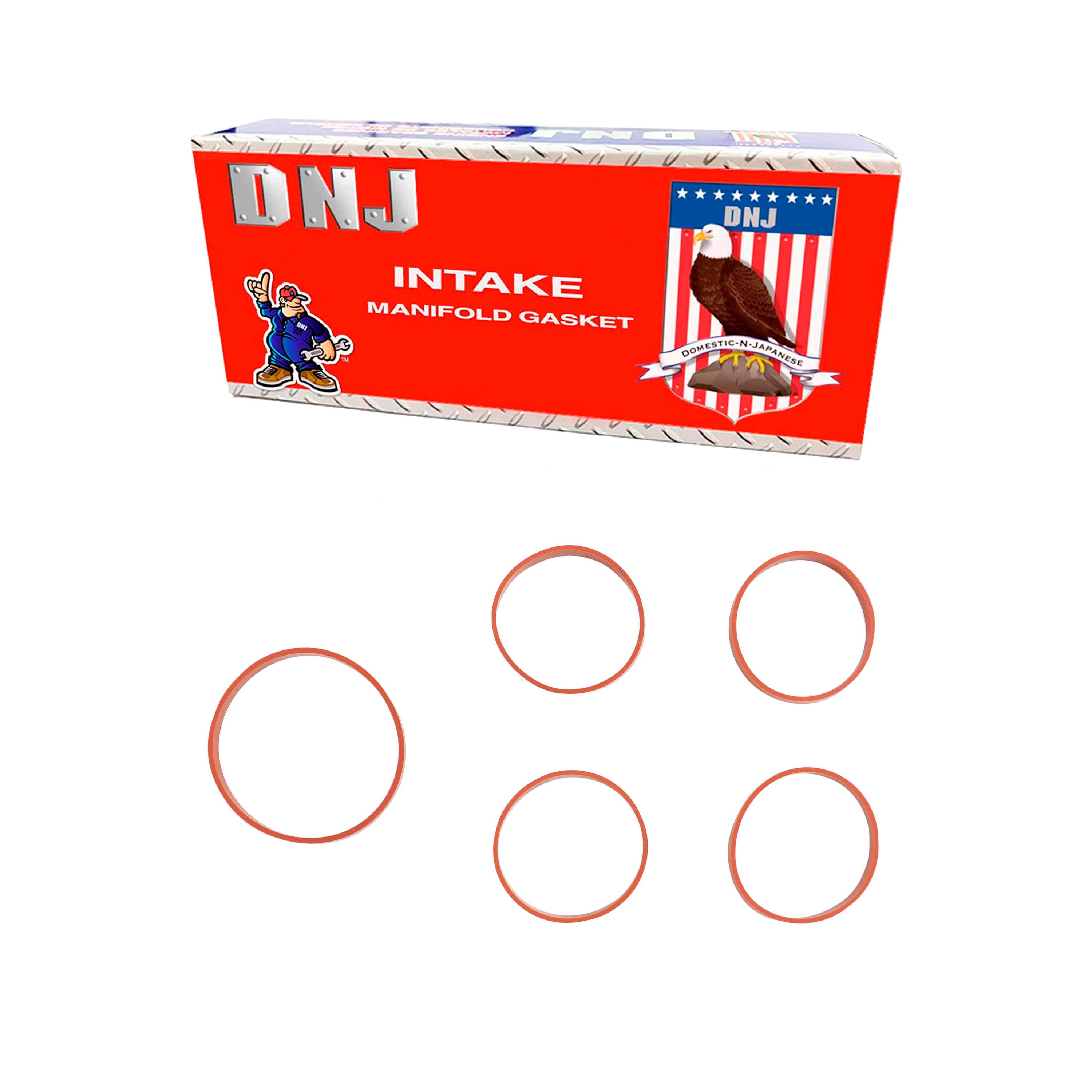 DNJ IG338 Intake Manifold Gasket Fits Cars & Trucks 2008 Saturn Astra 1.8L L4 DOHC 16v