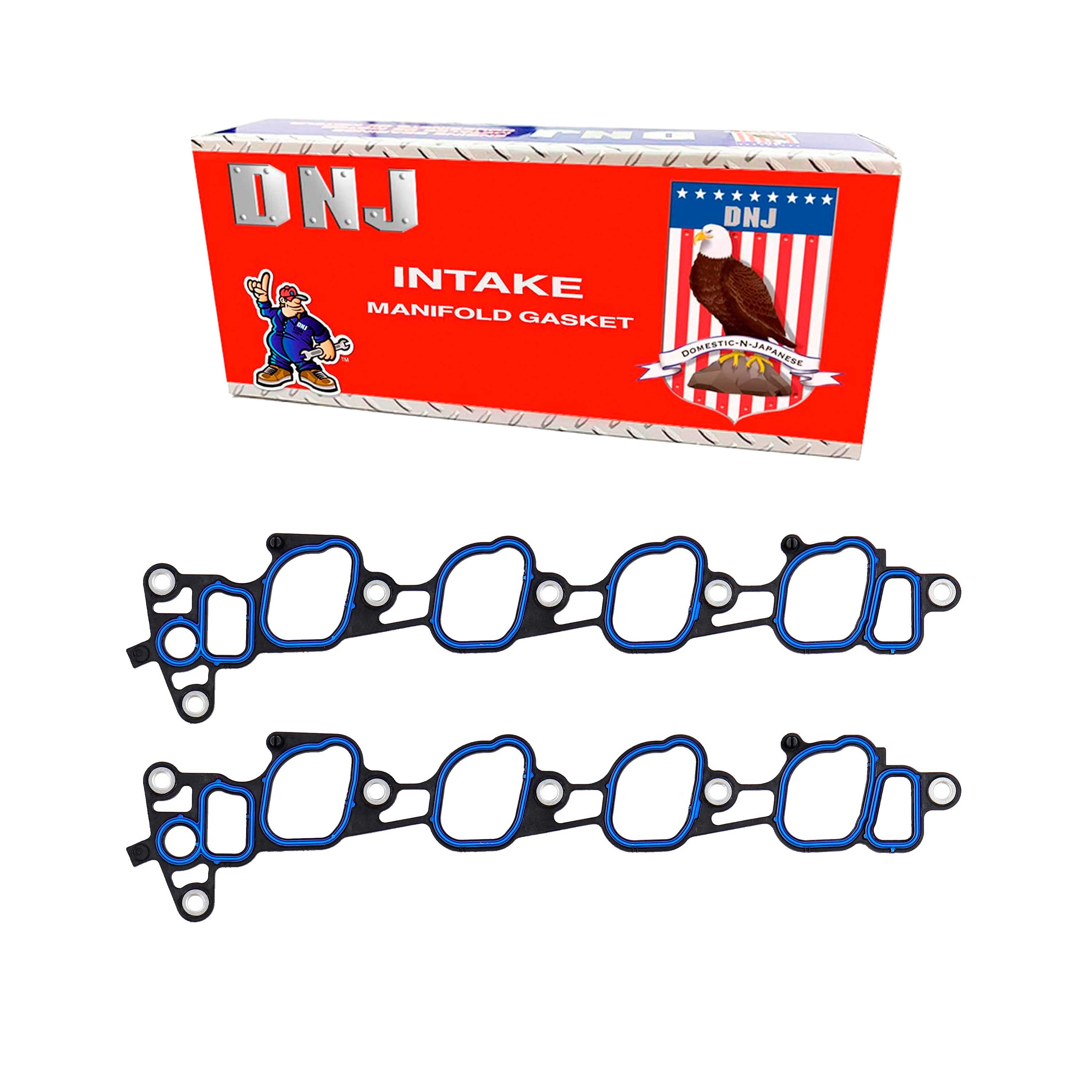 DNJ IG4175 Intake Manifold Gasket Fits Cars & Trucks 99-00 Ford F150 5.4L V8 SOHC 16v