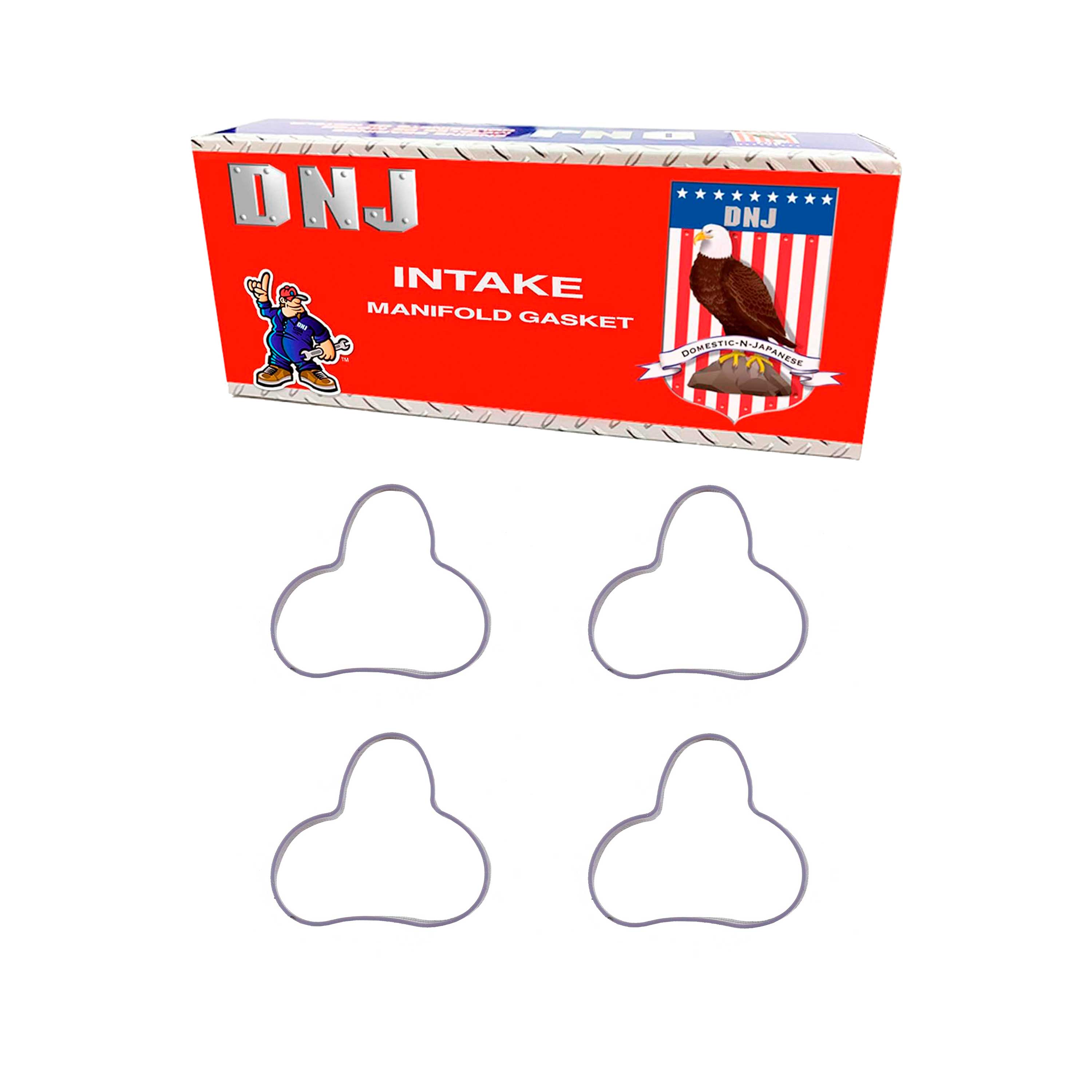 DNJ IG419 Intake Manifold Gasket Fits Cars & Trucks 00-04 Ford Mazda Escape Focus 2.0L DOHC 16v