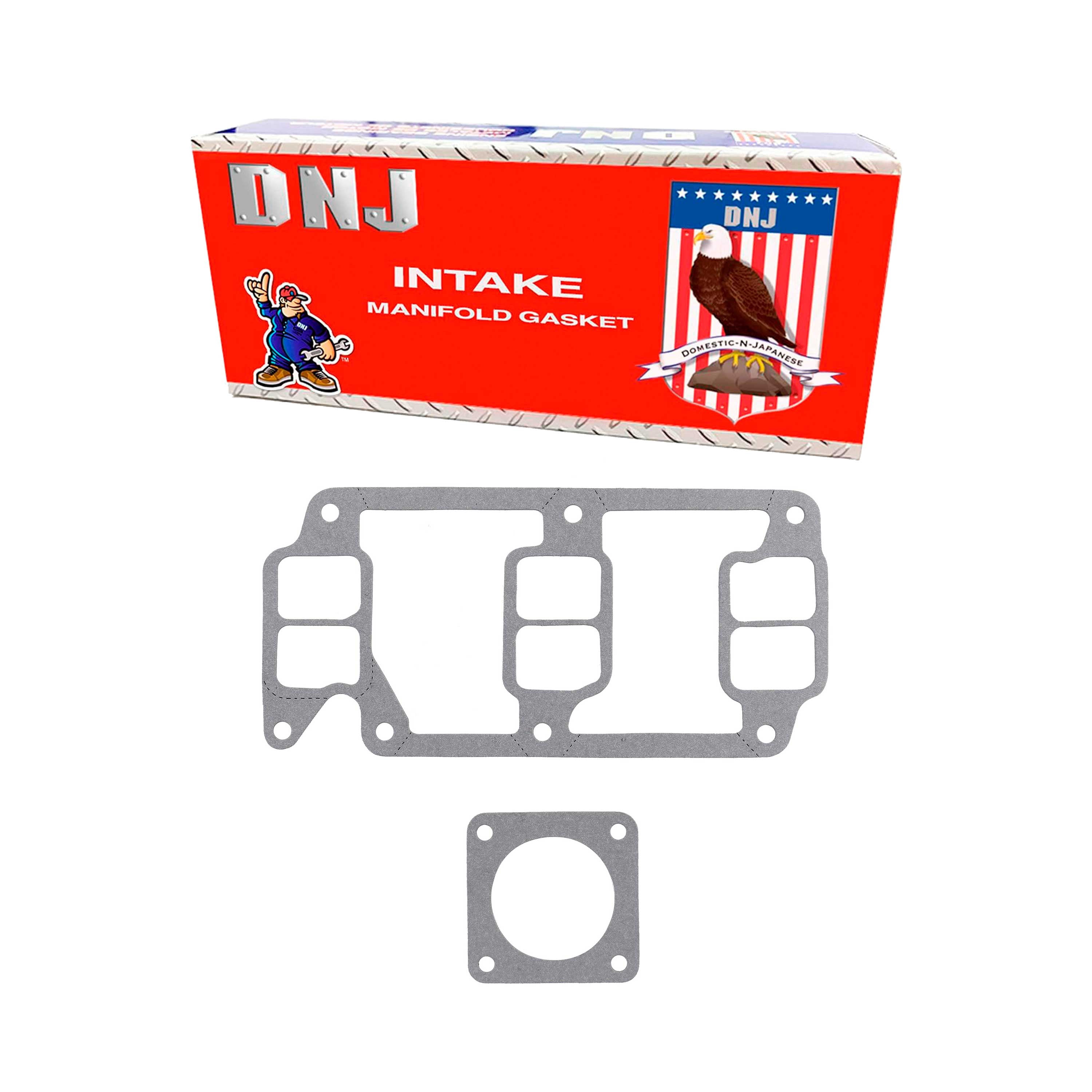 DNJ IG421 Intake Manifold Gasket Fits Cars & Trucks 86-92 Ford Bronco II Ranger 2.9L V6 OHV 12v