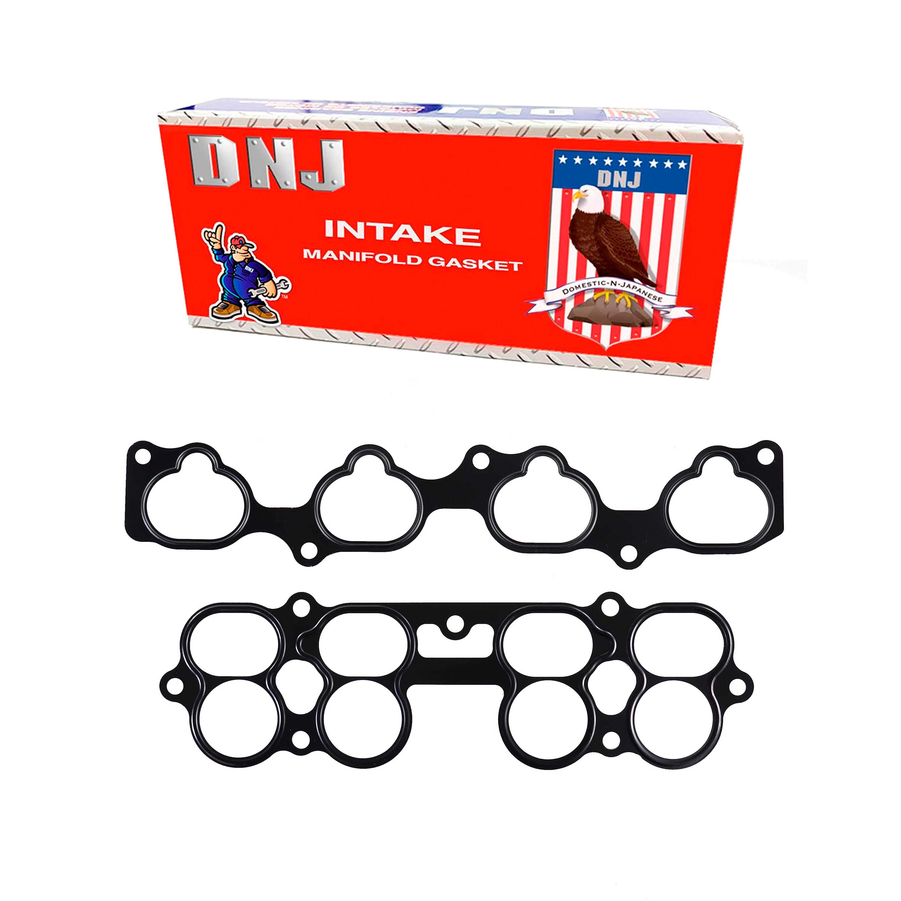 DNJ IG638 Intake Manifold Gasket Set Fits Cars & Trucks 2002-2006 Nissan Altima Sentra 2.5L L4 DOHC 16v
