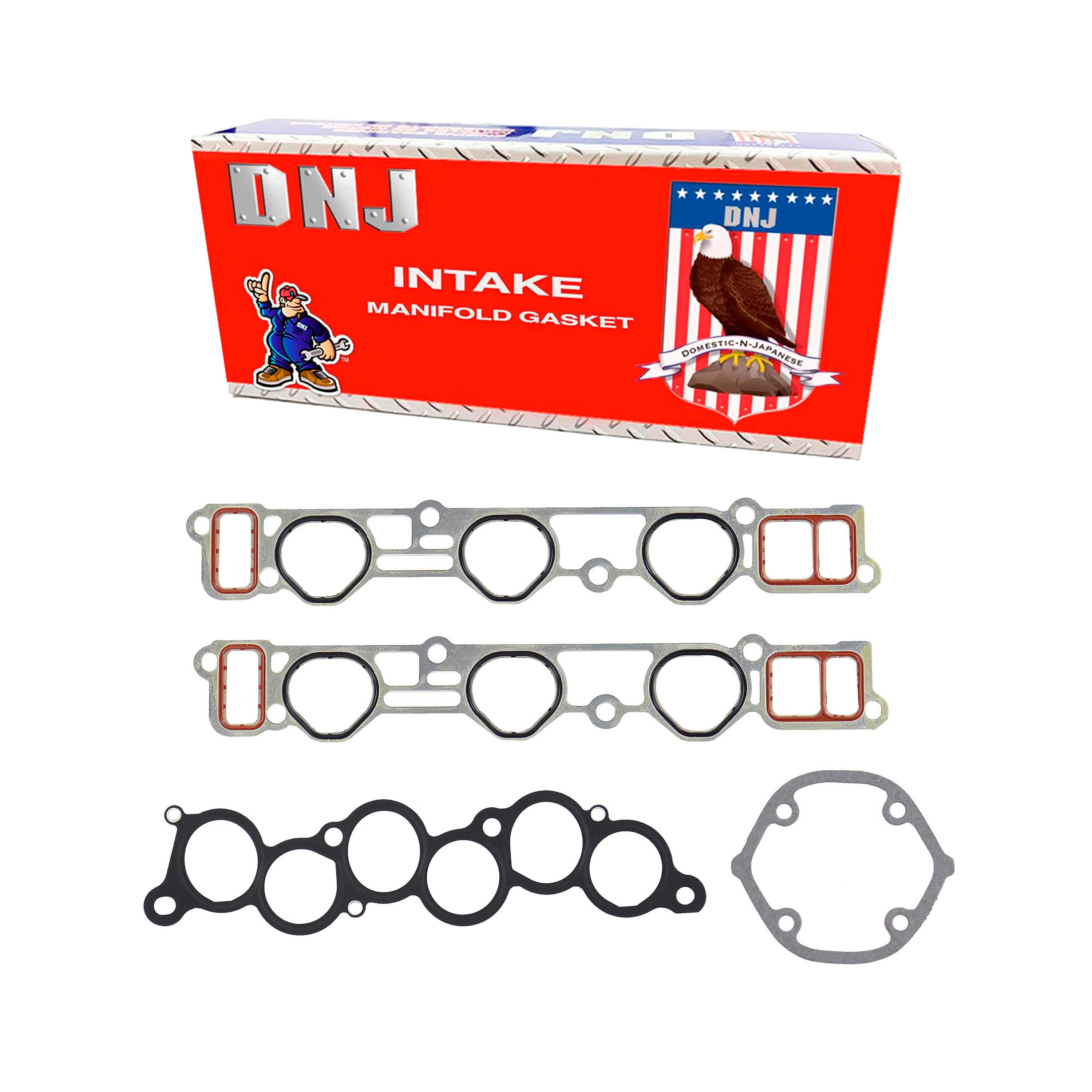 DNJ Valve Cover Gasket Set For Ford 3.0L V6 DOHC 24v – VC412G, W/ Grommets