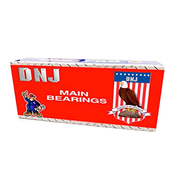 DNJ MB4583.10 Main Bearings Set 20-22 GM ESCALADE ESV TURBO, ESCALADE TURBO, SIERRA 1500 TURBO, SILVERADO 1500, SUBURBAN TURBO, TAHOE TURBO, YUKON TURBO, YUKON XL TURBO 3.0L 24V L6 DOHC