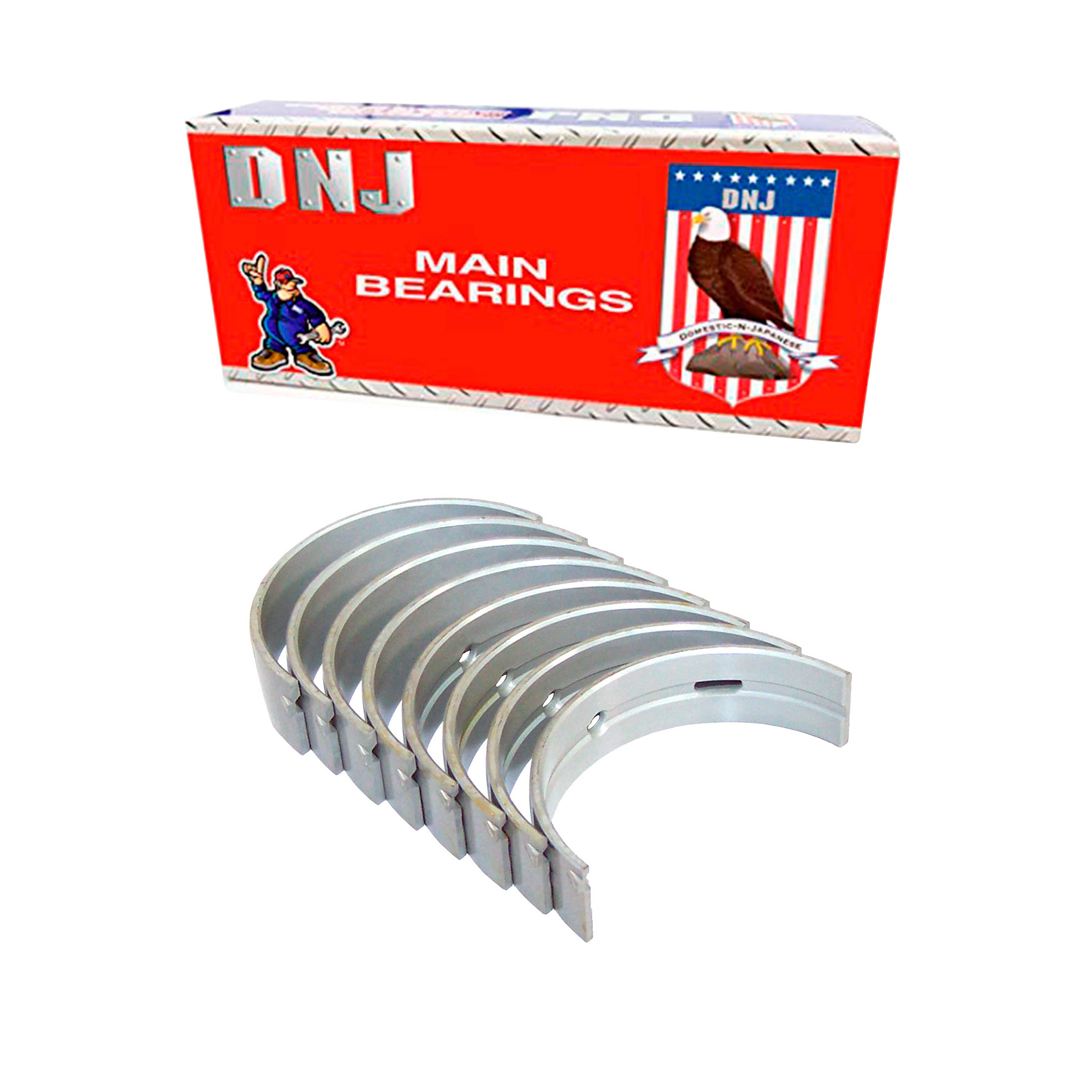 DNJ MB648 Standard Main Bearings Set Fits Cars & Trucks 05-16 Nissan Suzuki Frontier 4.0L DOHC