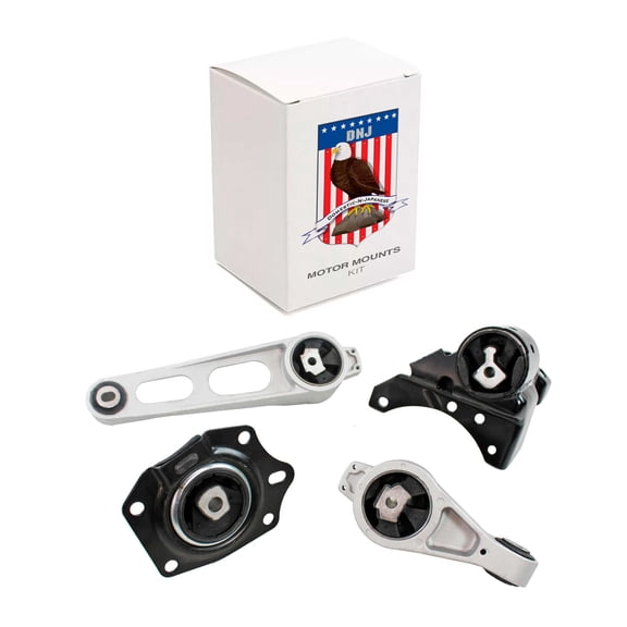 DNJ MMK1013 New Engine Motor Mount Trans. Kit Fits Cars & Trucks 03-05 Dodge Neon 2.0L SOHC 24v