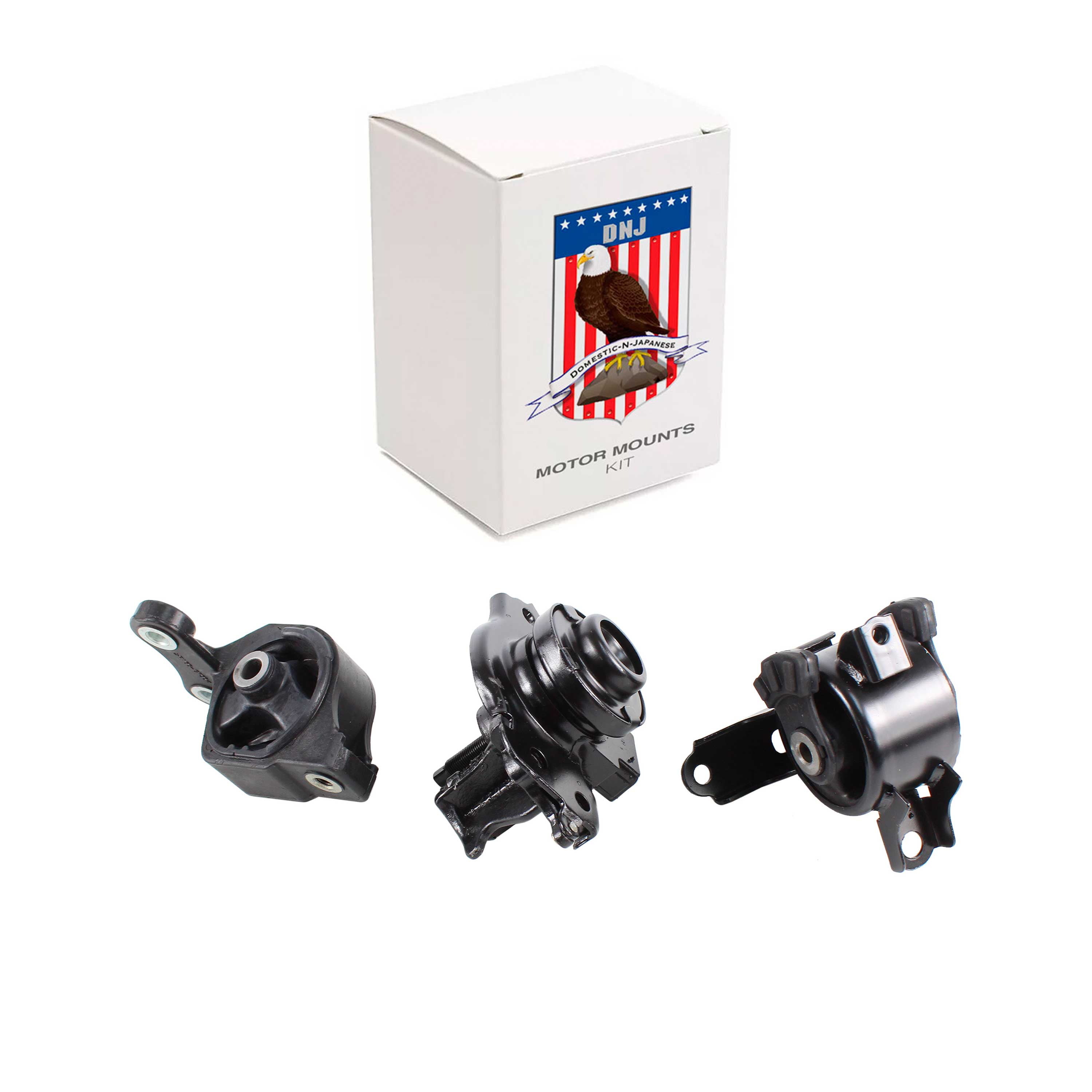 DNJ MMK1031 New Motor Mount Trans. Kit Fits Cars & Trucks 07-08 Honda Fit 1.5L L4 SOHC 16v