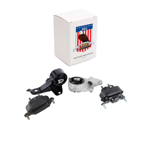 DNJ MMK1063 Motor Mount Kits Set Fits Cars & Trucks 04-10 Chevrolet Pontiac Saturn 3.5L OHV