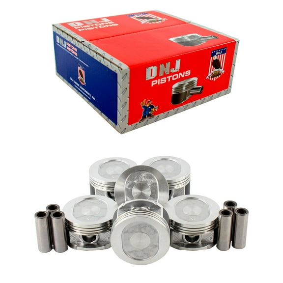 DNJ P1135 Std. Complete Piston Set Fits Cars & Trucks 90-97 Chrysler Dodge Caravan 3.3L OHV 12v