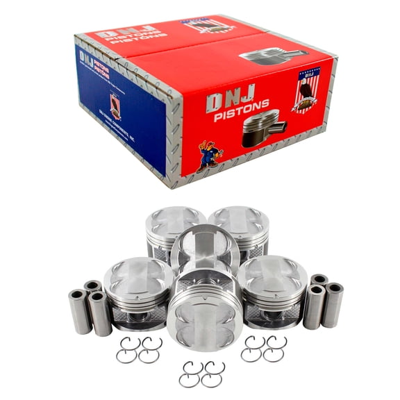 DNJ P1145 Standard Complete Piston Set Fits Cars & Trucks 93-95 Dodge Concorde 3.5L SOHC 24v