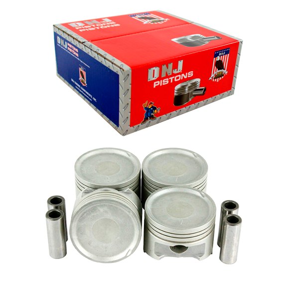 DNJ P153.20 Oversize Complete Piston Set Fits Cars & Trucks 93-99 Mitsubishi Eclipse 2.4L SOHC