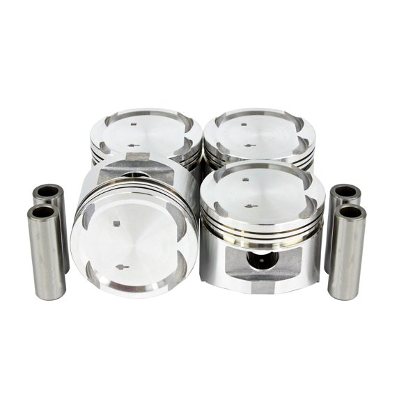 DNJ P205 Std. size Complete Piston Set Fits Cars & Trucks 84-87 Honda Accord Prelude 1.8L SOHC