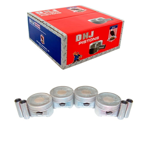 DNJ P221 Piston Set Standard Size Fits Cars & Trucks 2001-2005 Honda Civic 1.7L L4 SOHC 16v