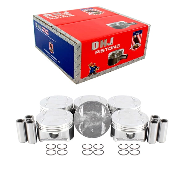 DNJ P263A.20 o/s Complete Piston Set Fits Cars & Trucks 01-10 Acura Honda Odyssey 3.5L SOHC 24v